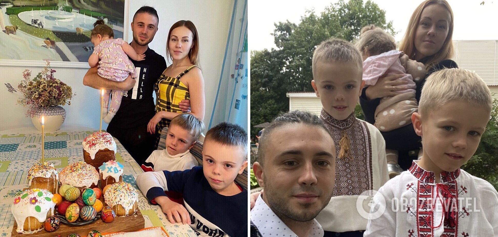 У родині Тараса Тополі троє дітлахів
