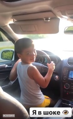Дитина керувала авто на швидкості 100 км/год