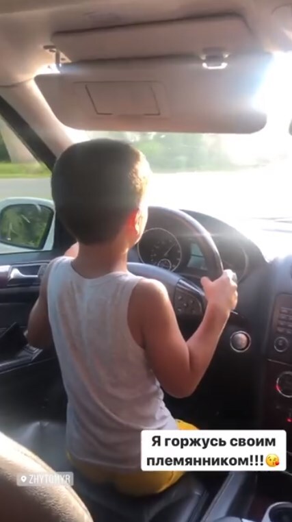 Дитина керувала авто на швидкості 100 км/год