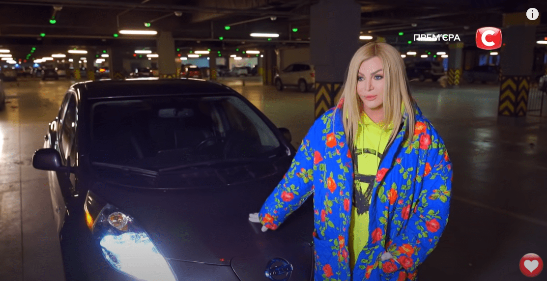Українська співачка Ірина Білик має три автомобілі, один з них – марки Nissan
