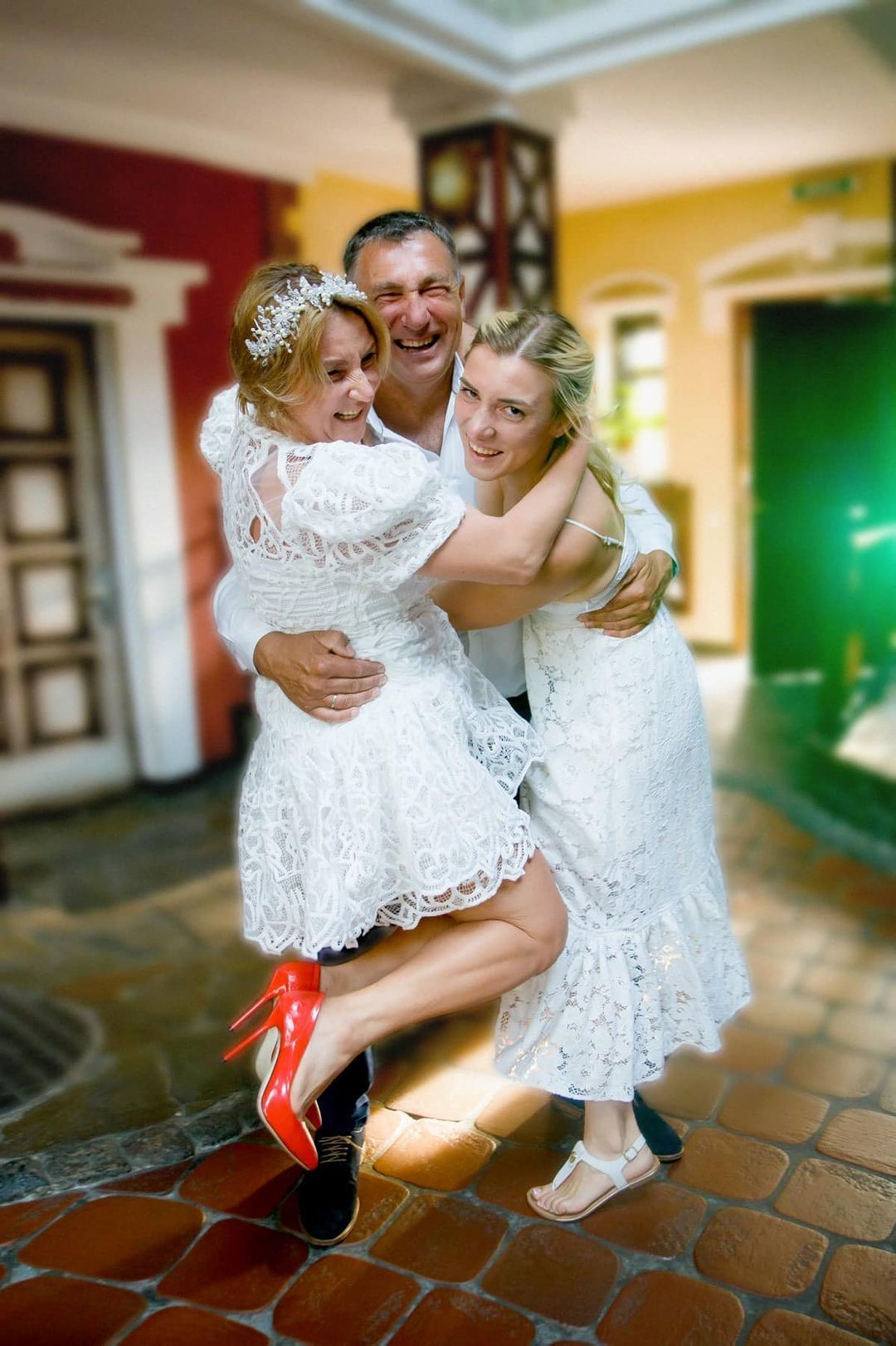 Інна Бєлоконь з чоловіком та донькою / © instagram.com/belokoninnaviktorovna