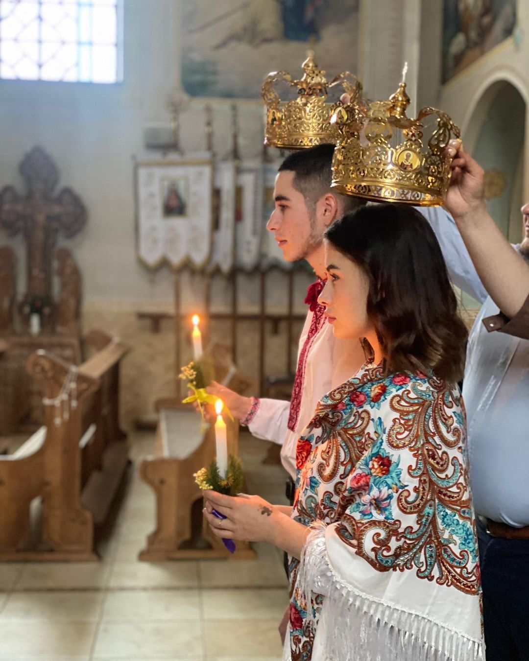 Роман Сасанчин обвінчався зі своєю дружиною / © instagram.com/sasanchyn_family