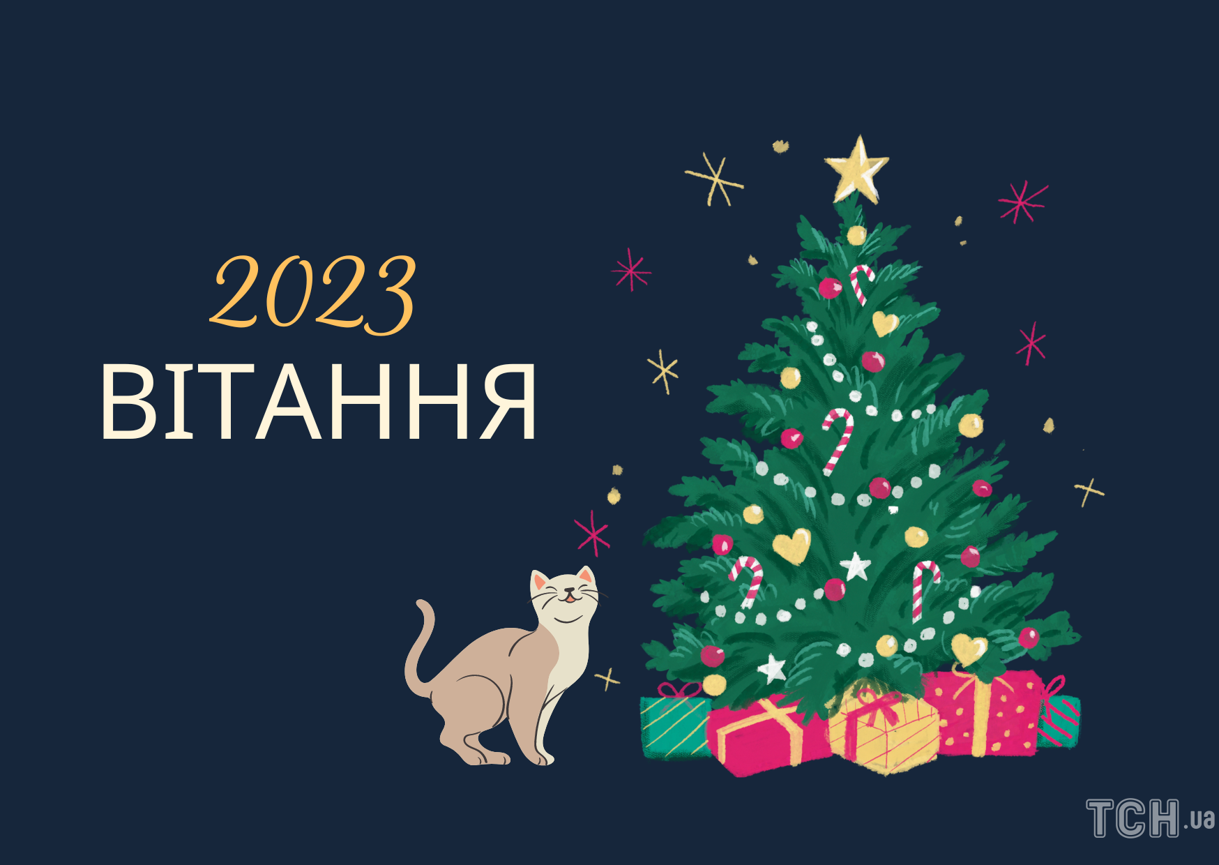 З Новим роком 2023 / © ТСН.ua
