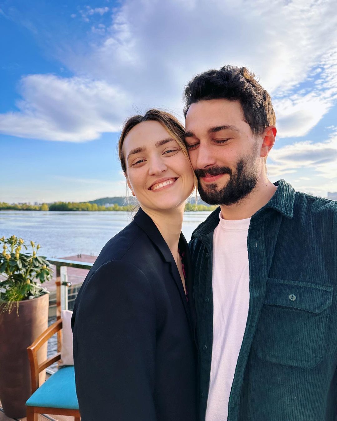 Віра Кекелія з чоловіком Романом Дудою / © instagram.com/kekeliavera