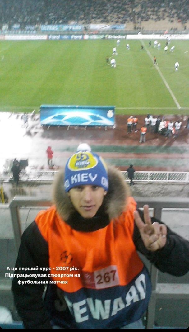Тарас Цимбалюк, 2007 рік / © instagram.com/taras.tsymbaliuk