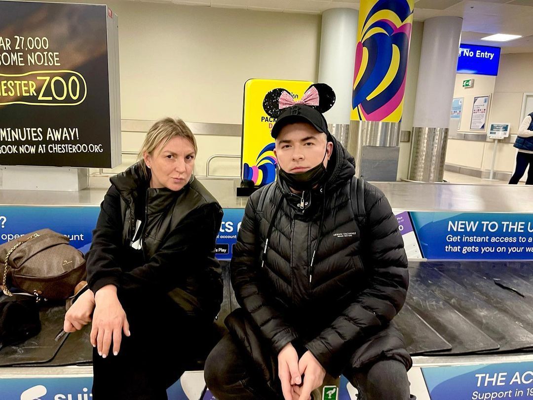 Андрій Данилко та Інна Бєлоконь у Ліверпулі / © instagram.com/v_serduchka